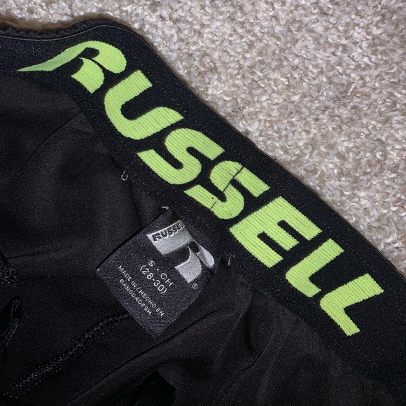 Russell Black Pants w Zippers size S - Picture 5 of 7